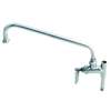 T&S Brass Add-On Faucet with 1/4 Turn Cerama Cartridge & Lever Handle - B-0205-061X-CR 
