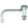 T&S Brass 9-1/4in Vacuum Breaker Rigid Nozzle with Stream Regulator - B-0405-03 