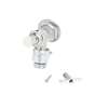 T&S Brass Single Temperature Wall Mount Sill Faucet with Loose Key Stop - B-0737 