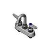 T&S Brass 4in Deck Mount Workboard Faucet with 2-15/16in Swing Spout - B-1141-01 