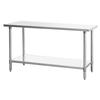 Atosa MixRite 30inx24in All Stainless Steel Worktable - SSTW-2430 