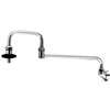 T&S Brass 18in Double Joint Swing Spout with Heat Resistant Handle - B-0580 