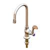 T&S Brass 5-3/4in Deck Mounted Single Temperature Pantry Faucet - B-0305-VR4 