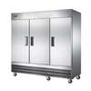 Falcon Food Service 72cuft Three Door Reach-In Stainless Steel Freezer - AF-72 