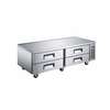 Falcon Food Service 72in Four Drawer Refrigerated Chef Base - ACFB-72 