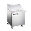Falcon Food Service 27in Mega Top Prep Table with (12) Pan Capacity - AST-27M 
