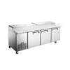 Falcon Food Service 92in Pizza Prep Table with (12) 1/3 Pan Capacity - APT-80 