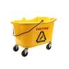 Thunder Group 36qt Yellow Plastic Mop Bucket - PLWB361B 