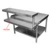 BK Resources Stainless Steel Adjustable Plate Shelf fits WQ-WS48 - EQ-PS48 