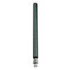Quantum Food Service 34in Stationary Green Epoxy Coated Post - P34P 