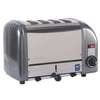 Cadco Mica 4 Slot Toaster Stainless / Metallic Grey - CTW-4M 