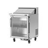 Turbo Air PRO Series 28in Sandwich Prep Cooler with Glass Door - PST-28-G-N 