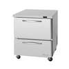 Turbo Air PRO Series 28in Undercounter Freezer with 2 Drawers - PUF-28-D2-N 