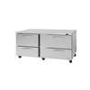 Turbo Air PRO Series 72in Undercounter Refrigerator with 4 Drawers - PUR-72-D4-N 