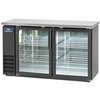 Arctic Air 60in Two Section Glass Door Back Bar Cooler - ABB60G 