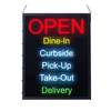 Winco Rectangular LED All-in-one LED Sign with Individual Controls - LED-20 