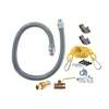 Dormont ReliaGuard 48in Gas Hose 3/4in Dia. Connector Kit - RG7548 
