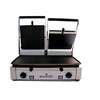 Eurodib Double Panini Grill With Ribbed Top And Flat Bottom Plates - PDL3000 