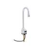 T&S Brass Chekpoint Electronic Deck Mount Rigid Gooseneck Faucet - EC-3100 