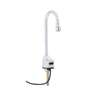 T&S Brass Chekpoint Electronic Deck Mount Faucet with Laminar Controls - EC-3100-LF22 