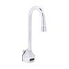 T&S Brass Chekpoint Electronic Wall Mount Gooseneck Faucet - EC-3101-TMV 