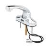 T&S Brass Chekpoint Electronic Deck Mount 4in Center Faucet - EC-3103-BA 