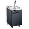 Falcon Food Service 24in Single Keg Draft beer cooler with Black Vinyl Exterior - ADD-1 