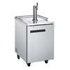 Falcon Food Service 24in Single Keg Draft beer cooler with Stainless Steel Exterior - ADD-1SS 