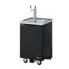 Turbo Air Super Deluxe 24in Draft beer cooler with Black Exterior - TBD-1SBD-N6 