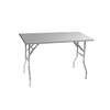 Eagle Group Lok-n-Fold 24in x 60in Stainless Steel Folding Table - T2460F 