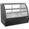 beverage-air 60in Curved Glass Black Refrigerated Deli Case - CDR5HC-1-B 