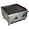 Comstock Castle 24in Countertop Gas Lava Rock Charbroiler - CCELB24 