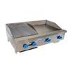 Comstock Castle 42in Countertop Gas Charbroiler/Thermostatic Griddle Combo - FHP42-24T-1.5RB 