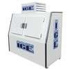 Fogel 76in Outdoor Solid Door Bagged Ice Merchandiser - ICB-2-S 
