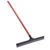Libman Commercial 24"W Sythetic Rubber Floor Squeegee with Red Steel Handle - 515 