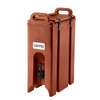Cambro 4-3/4gl Camtainer Beverage Dispenser - Brick Red - 500LCD402 