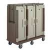 Cambro 3 Door Tall Profile Granite Sand Meal Delivery Cart - MDC1520T30194 