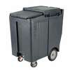 Cambro 39-1/2in Mobile SlidingLid Tall Ice Caddy with 200lb Ice Cap - ICS200TB191 