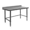 GSW USA WT-PB3084B Premium 84inx30in 16 Gauge Open Base Stainless Steel Worktable 