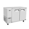Atosa 48in Double Door Stainless Steel Back Bar Refrigerator - MBB48GR 