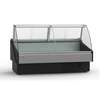 HydraKool 78"W Curved Glass Self Contained Fresh Meats/Deli Case - KFM-CG-80-S 