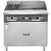 Vulcan V Series Heavy Duty 36in (2) Burner Range with 24in Griddle - V2BG4T 