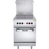 Vulcan EV24S-2HT240 Expando 24in 240v Electric Hot Top Range with 2 Hot Tops 
