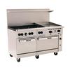 Vulcan 60in Gas Endurance Restaurant Range with (6) 30,000BTU Burners - 60SC-6B24G 