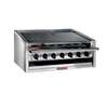 Magikitch'n 24in Low Profile Countertop Gas Charbroiler with Ceramic Coals - APM-SMB-624 
