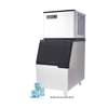 IceTro 551lb Ice Machine Half Cube & 440lb 30in Ice Storage Bin - IM-0550-AH + IB-044 