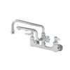 T&S Brass UltraRinse 8in OC Wall Mount 12in Swing Faucet - B-0231-U12 