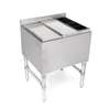 John Boos 36in Stainless Underbar Ice Bin with 10-circuit cold plate - UBIB-2136-CP10-X 