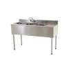 Eagle Group 1800 Series Underbar 3 Compartment Stainless Steel Sink - B4R-18 