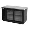 beverage-air 59in Refrigerated Food Rated Back Bar Glass Door Cooler - BB58HC-1-F-GS-B 